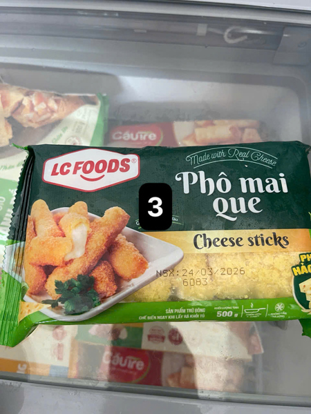 Phô mai que lc foods 500g