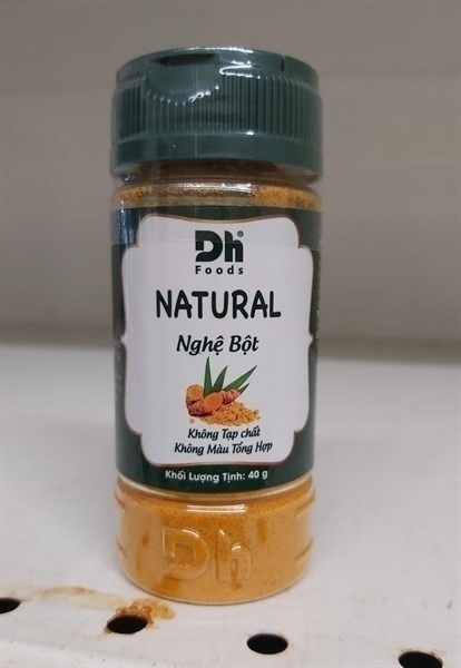natural nghệ bột 40gr