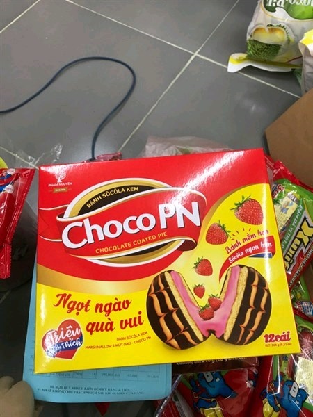 Bánh hộp Choco p&n dâu 264 G