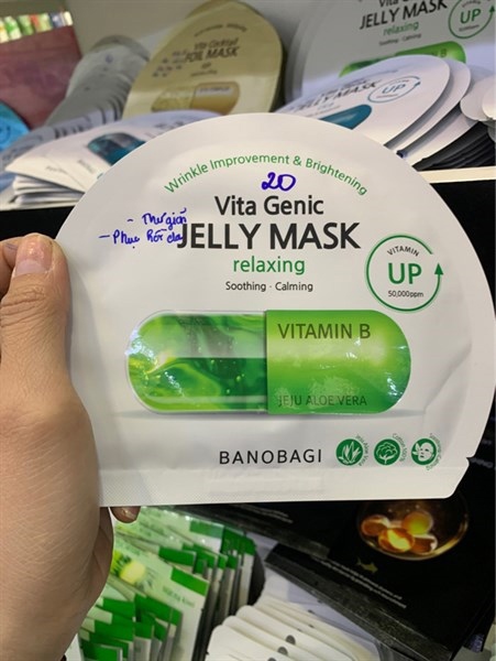 Mặt nạ Banobagi vita genic jelly mask relaxing