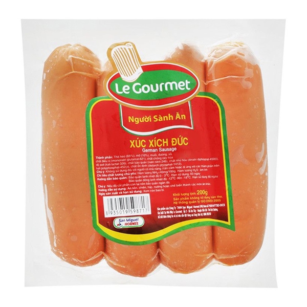 Xúc xích Đức Le Gourmet gói 200g
