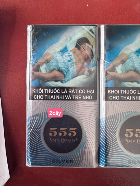 Thuốc lá SE555 silver 90