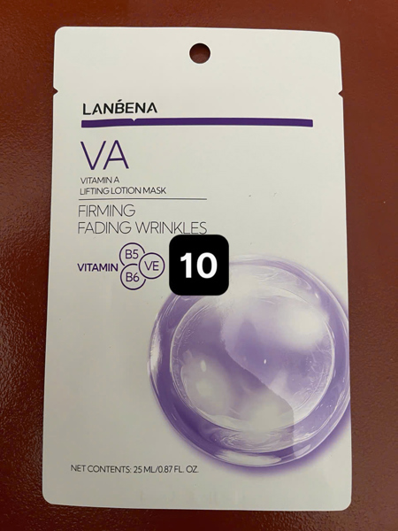 Mặt nạ dưỡng da giúp giữ ẩm lanbena Vitamin A lifting lotion mask