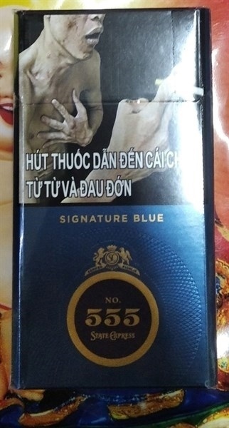 Thuốc lá SE555 signature blue
