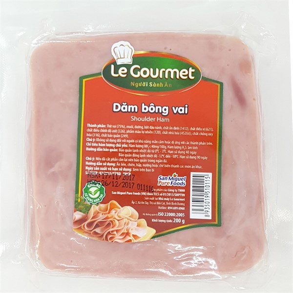 Dăm bông vai vuông XL Le Gourmet 200g