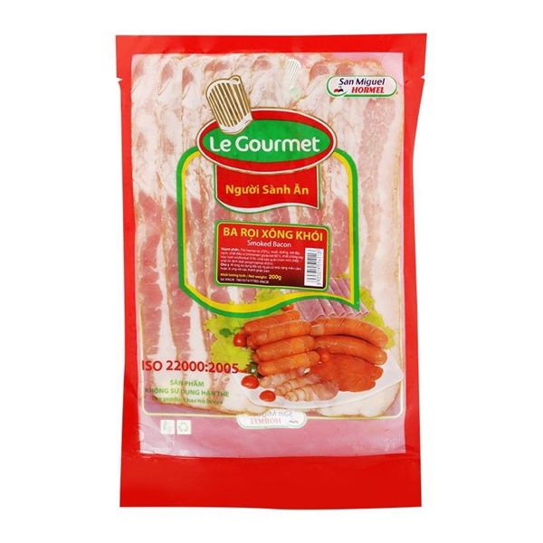 Ba rọi xông khói xl Le Gourmet 200GR