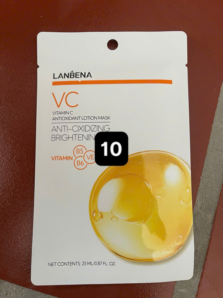 Mặt nạ dưỡng ẩm, dưỡng trắng lanbena Vitamin C antioxidant lotion mask