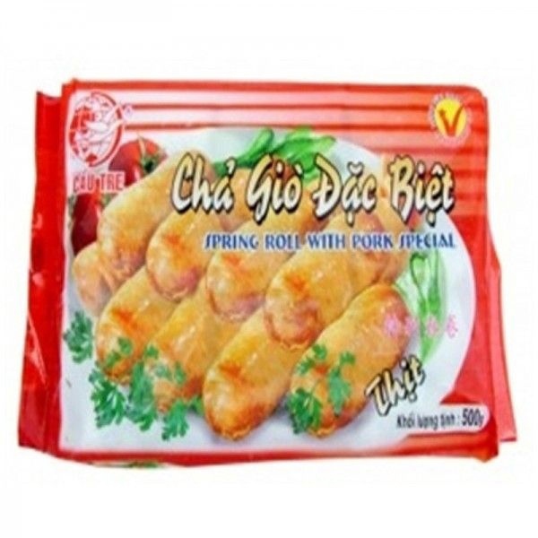 Chả giò bánh tráng thịt đặc biệt cầu tre 500g