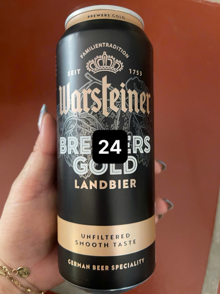 Bia lon warsteiner brewers Gold 500ml