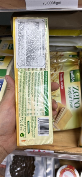 Bánh qui Gullon không đường nhiều chất xơ 170g