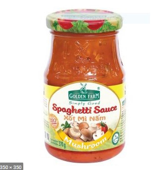Xốt spaghetti truyền thống Golden Farm 370g