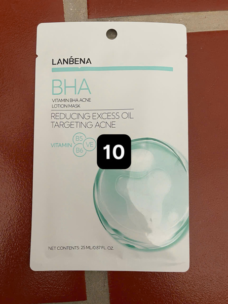 Mặt nạ giúp dưỡng ẩm, dưỡng trắng lanbena vitamin BHA lotion mask