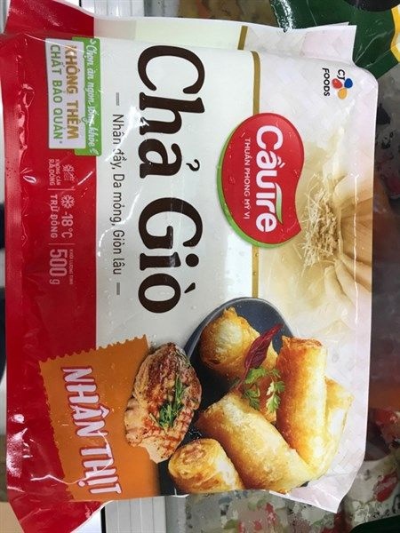 Chả giò nhân thịt Cầu Tre 500g