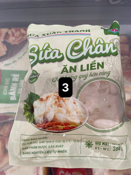 Sứa chân ăn liền TG 350g