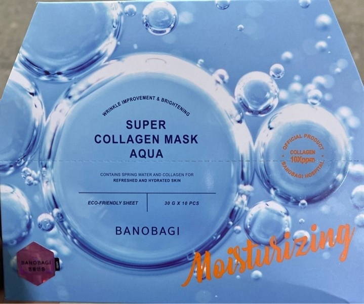Mặt nạ Banobagi Super collagen Aqua xanh dương
