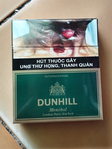 Thuốc lá dunhill inter menthol