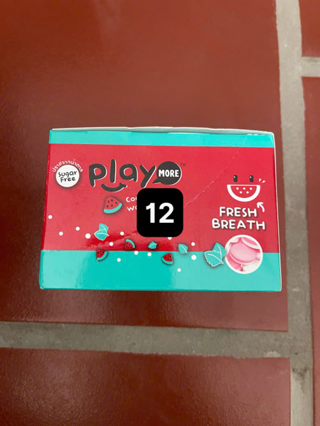 Kẹo the vị dưa hấu Playmore 22g