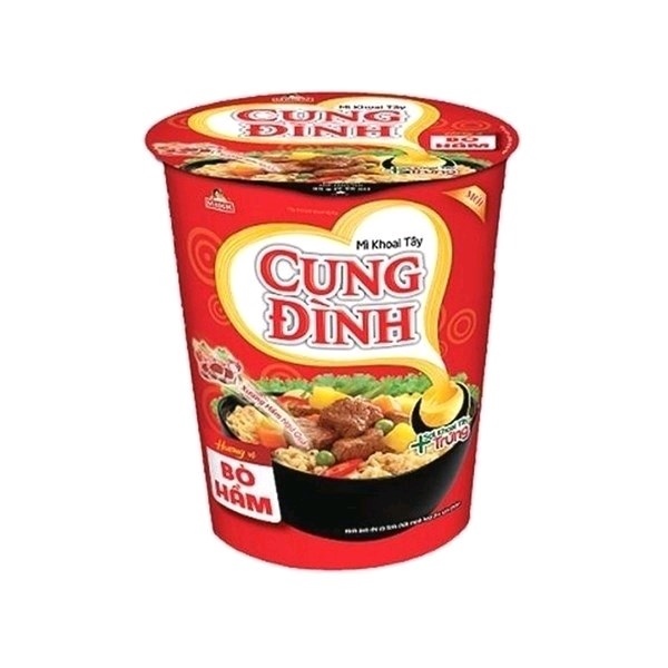 Mì bò hầm Cung Đình ly 64g