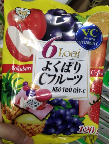 Kẹo trái cây C 120g