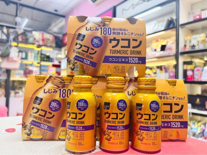 Nước uống tinh chất nghệ Matsukiyo lốc 6 lọ