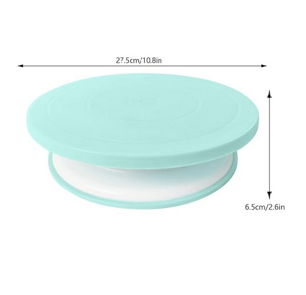 Bàn xoay nhựa 28cm chống trượt