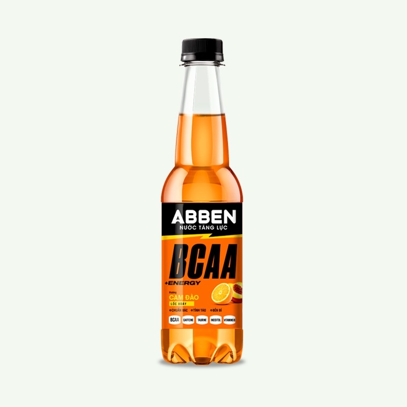 Nước tăng lực ABBEN BCAA hương cam đào 330ml