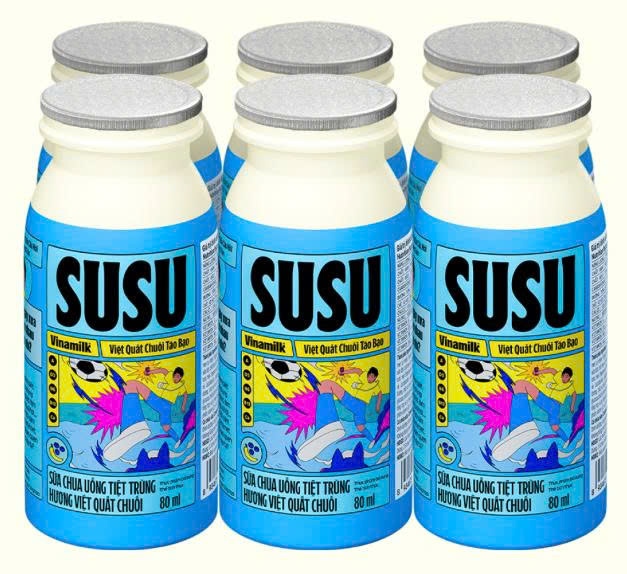 SCU TT hương Việt quốc chuối Vinamilk Susu Chai 80ml
