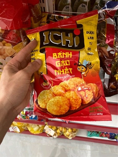 Bánh gạo Ichi vị mật ong 100g