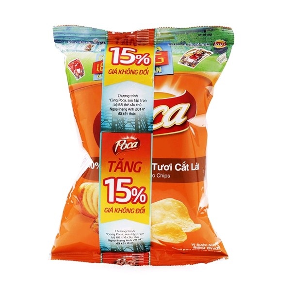 Lays snack Poca vị sườn nướng gói 26g