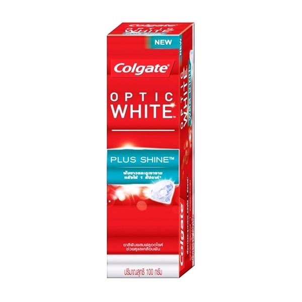Colgate optic white plus shine toothpaste 100g