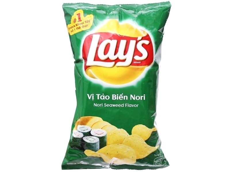 Lay's Snack vị tảo biển nori 53g