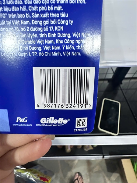 Dao cao Gillette 3