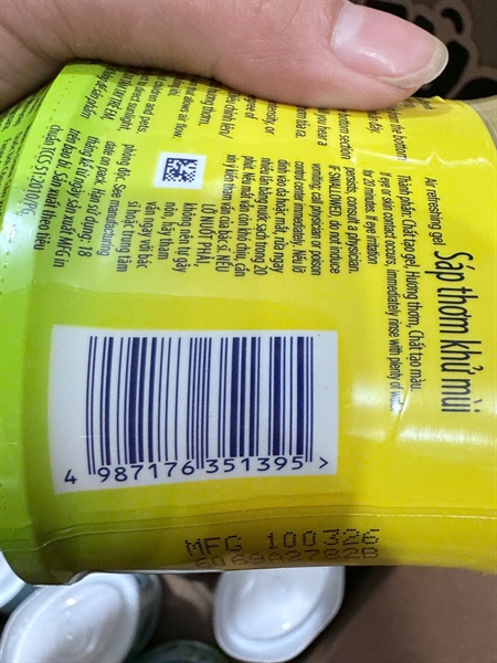 Sáp thơm hương cam quýt 180g