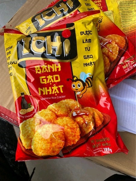 Bánh gạo Nhật Ichi 180g