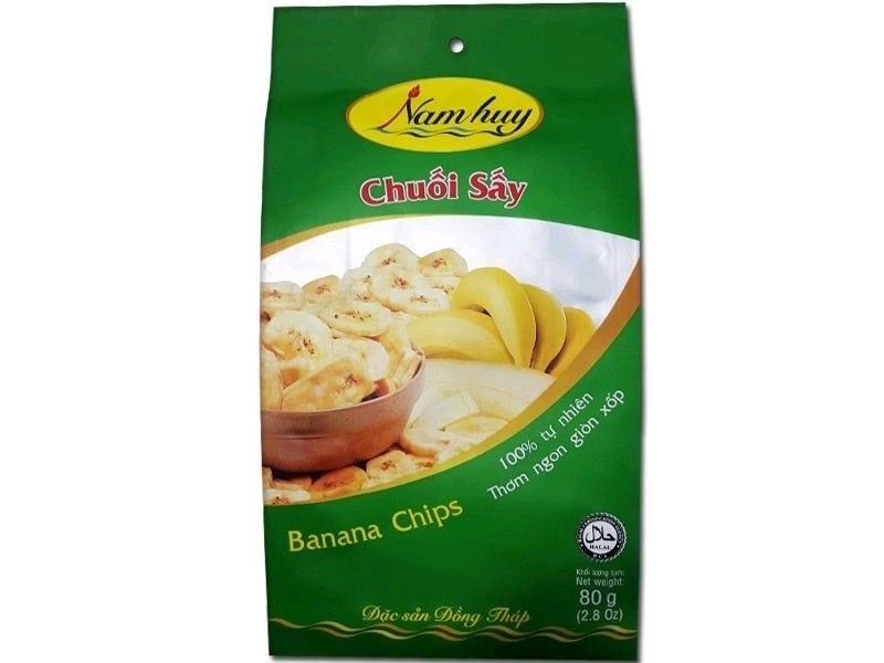 Chuối sấy nam huy 80g