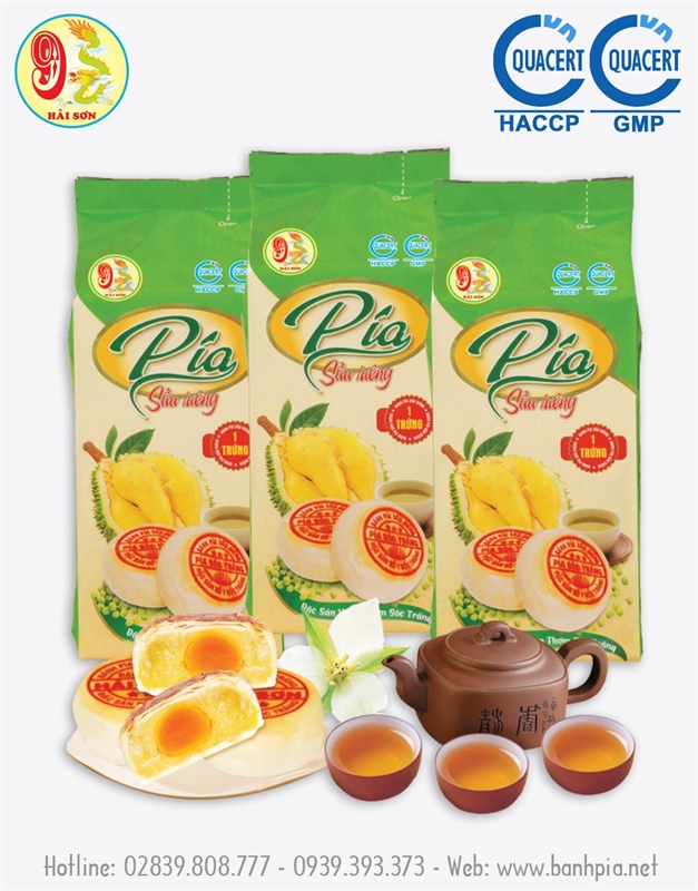 Bánh Pía sầu riêng 1 trứng 450g Hải Sơn