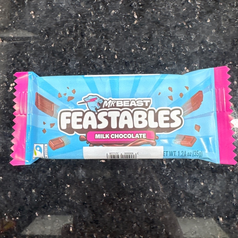 Sô cô la Feastables MrBeast Vị Socola Sữa 35g