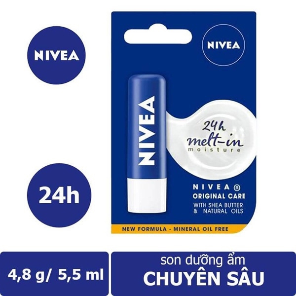 Son dưỡng môi chuyên sâu Nivea 4.8g