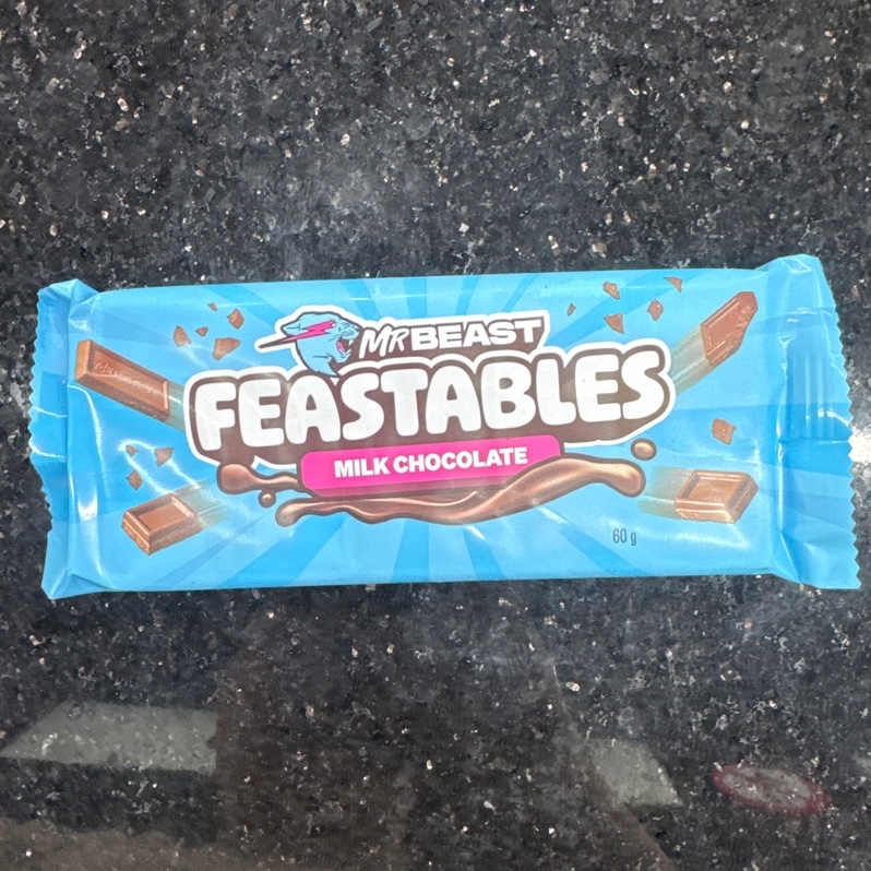 Sô cô la Feastables MrBeast Vị Socola Sữa 60g