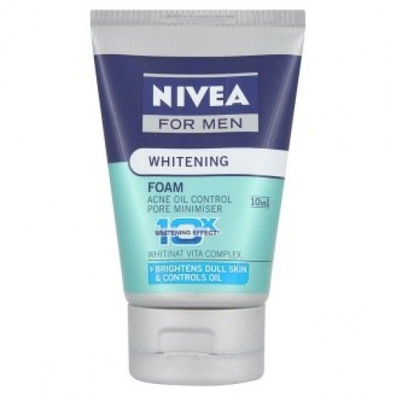 Nivea for men whitening Foam acne oil control pore minimising 100g