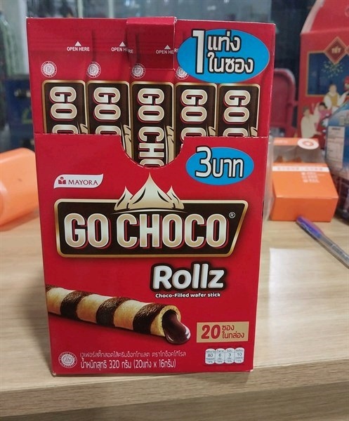 Bánh Go Choco Rollz