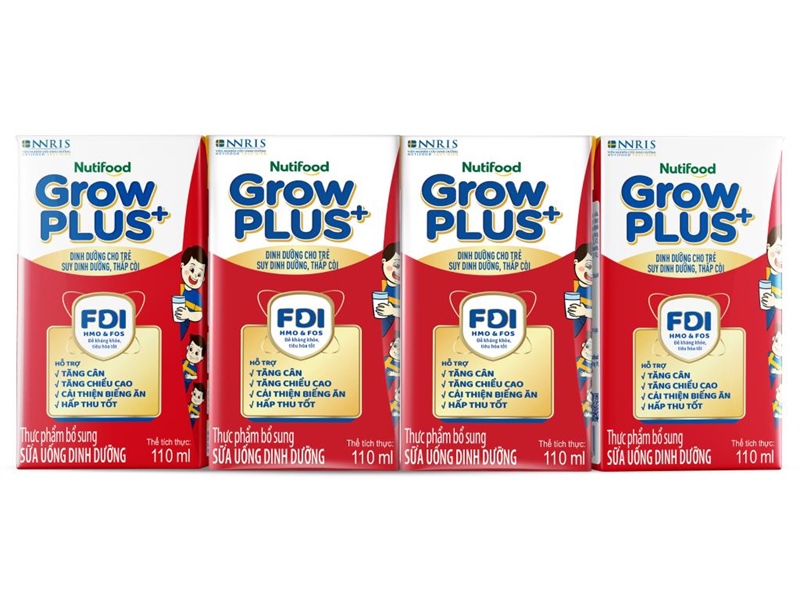 Growplus đỏ Nutifood 110ml