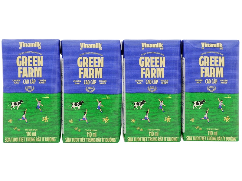 STTT rất ít đường VNM Green Farm 110ml