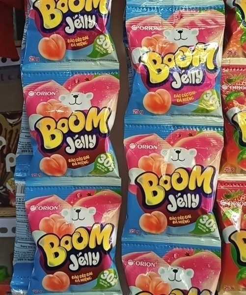 Kẹo dẻo Boom vị đào
