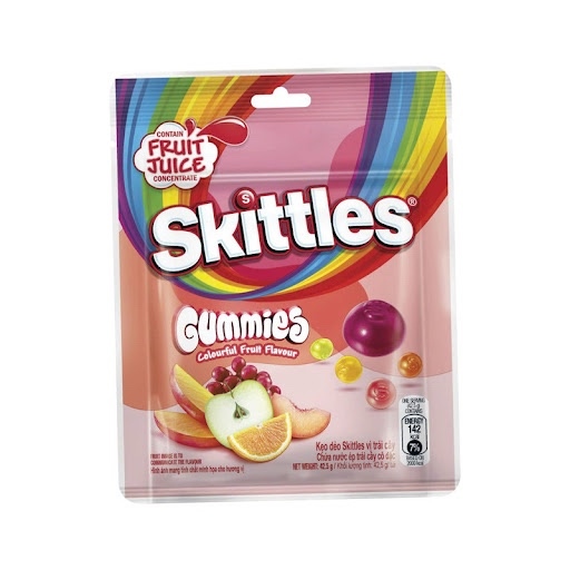 Kẹo dẻo Skittles trái cây 42.5g