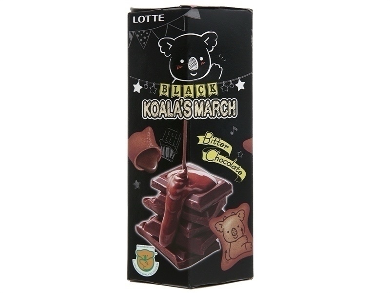 Bánh gấu Lotte vị socola 37g