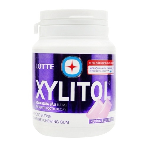 Kẹo cao su Xylitol nho 145GR