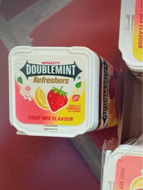 Kẹo Doublemint sugarfree vị dâu