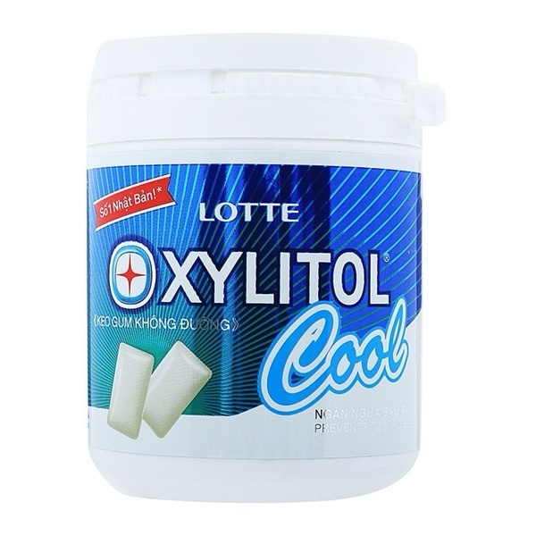 Kẹo gum Xylitol Cool Lotte 58g