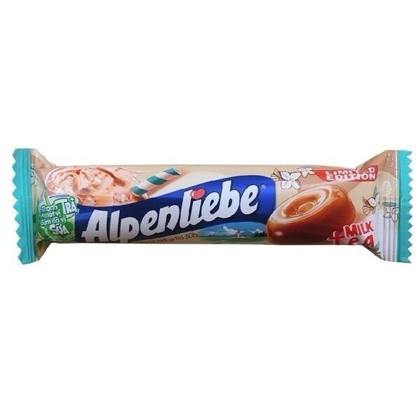 Kẹo Alpenliebe nhân syrô Hương hồng trà sữa 29,5gr